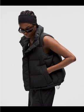 Lululemon WunderPuff Black Puffer Vest